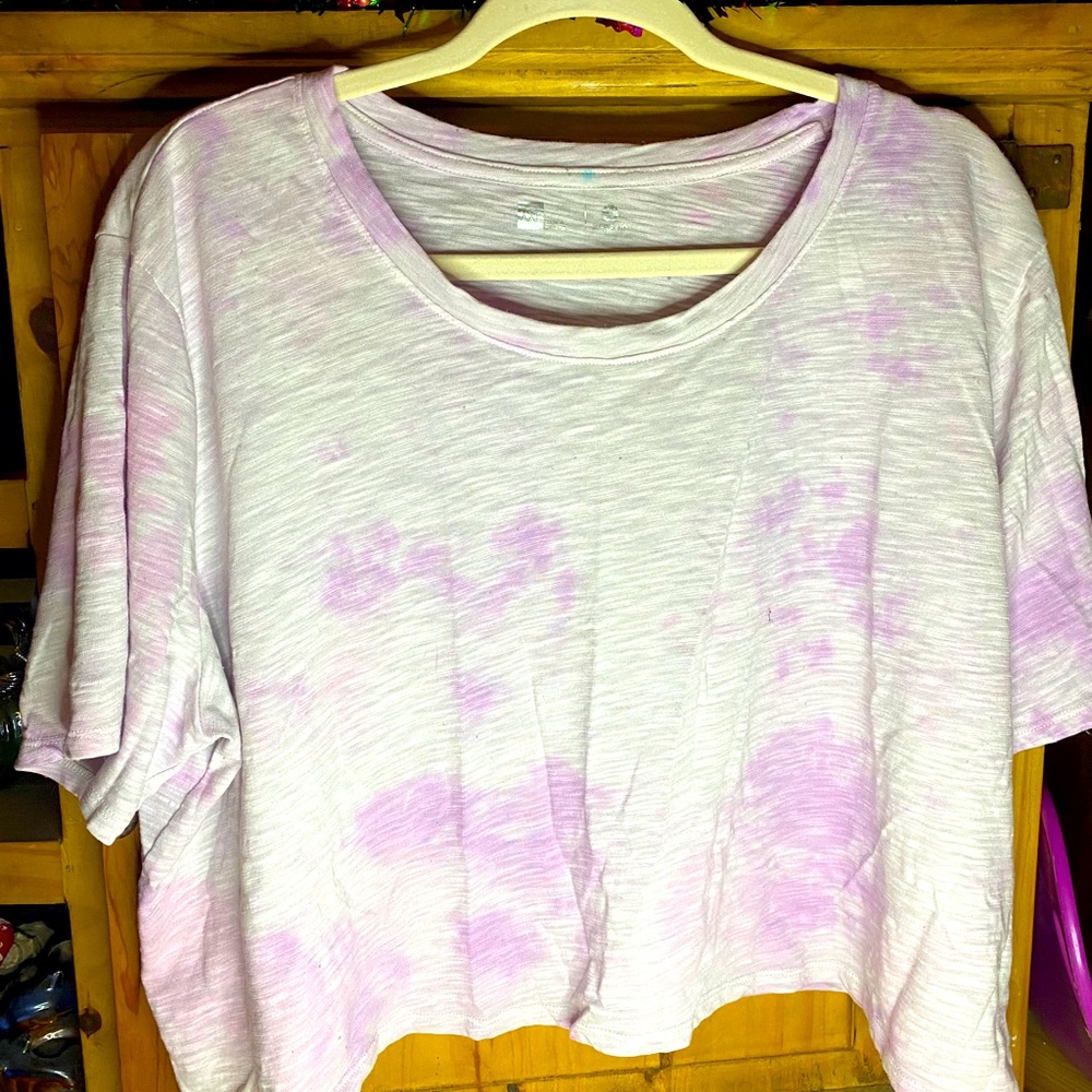 Tie dye crop top